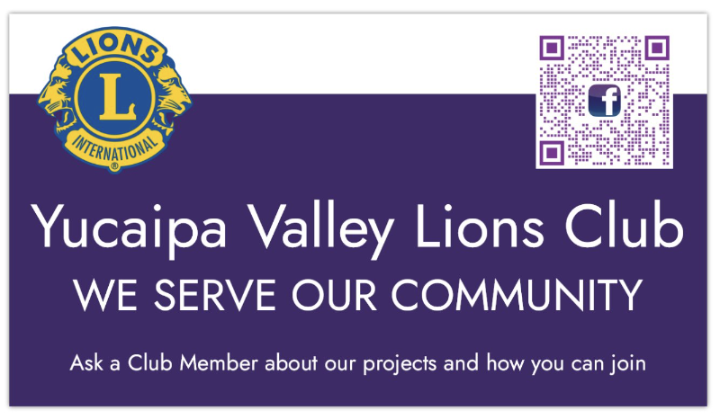 Yucaipa Valley Lions Club Yucaipa Valley Lions Club